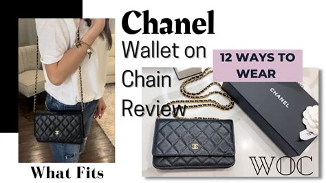 chanel woc size|ways to wear chanel woc.